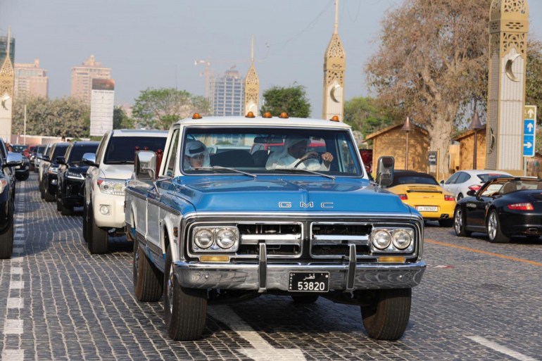مسيرات-السيارات-الكلاسيكية-في-قطر-عادة-قديمة-تتوارثها-الأجيال....