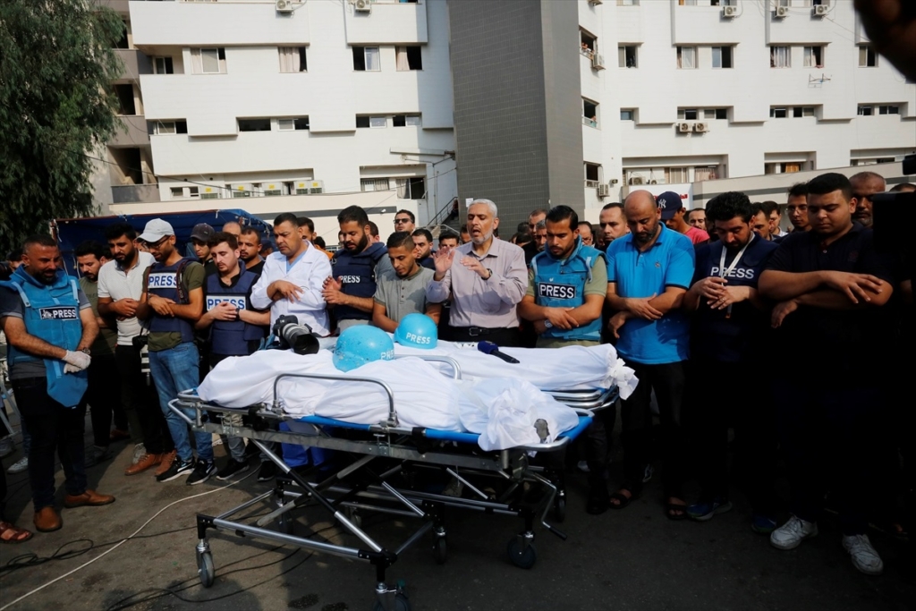67 صحفياً استشهدوا خلال حرب غزة.. نقابة الصحفيين الفلسطينيين تطالب المنظمات الدولية بمحاسبة الاحتلال على جرائمه
