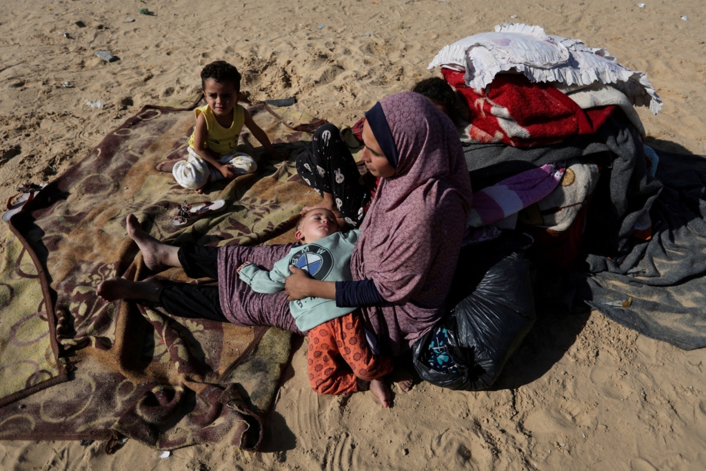 النازحين في رفح حرب غزة