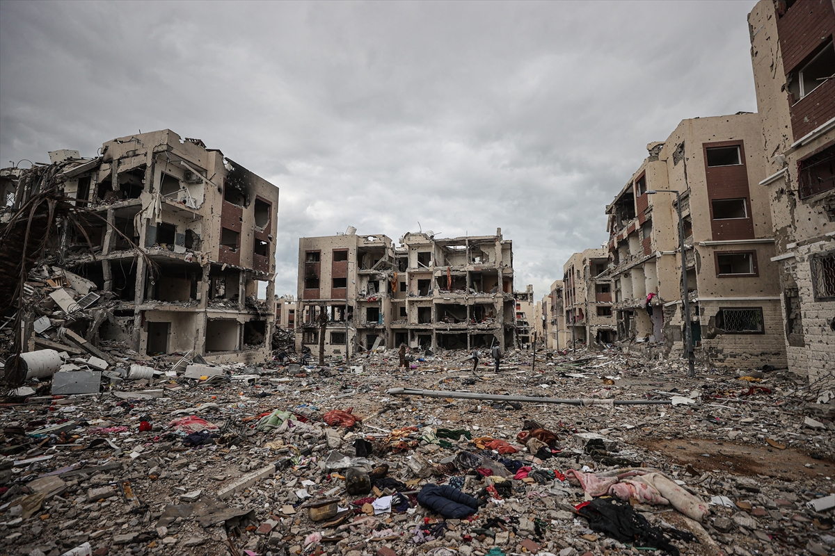 آثار الدمار في قطاع غزة – الأناضول