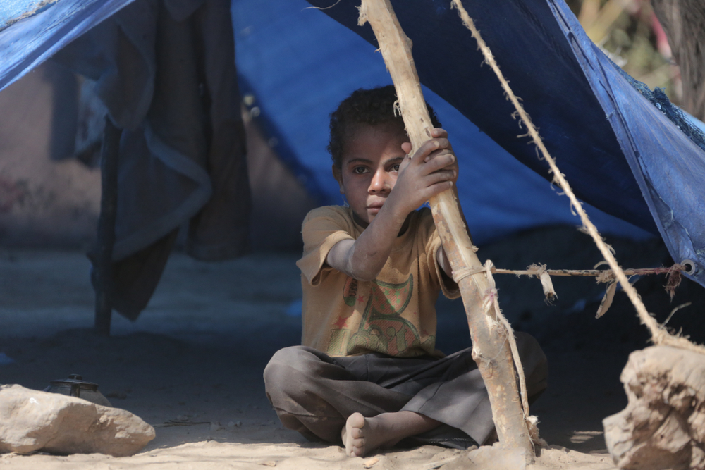 <strong>حرب اليمن والأطفال </strong>/ shutterstock 