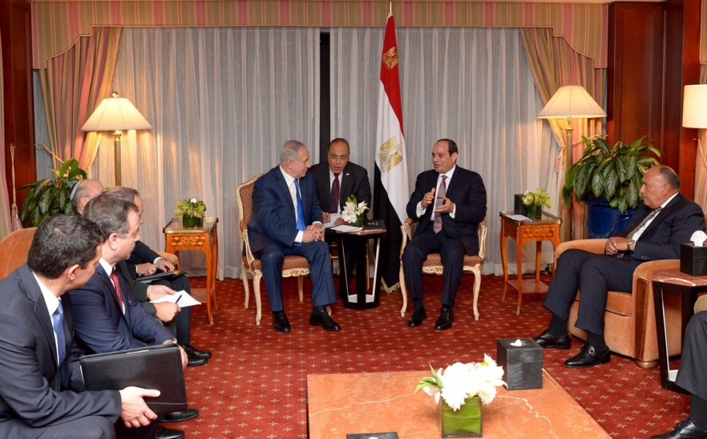 السيسي نتنياهو مصر إسرائيل الاحتلال 