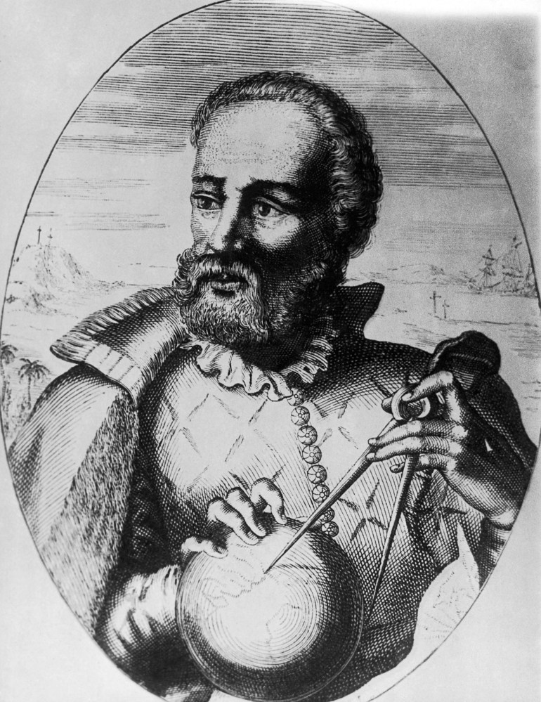 Discoverer of the Straits of Magellan and the Philllippines in the service of Spain.