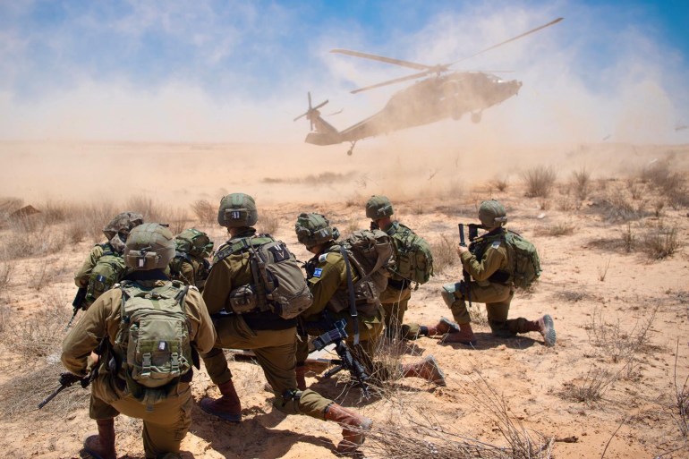 قوات لواء المظليين خلال عمليات عسكرية في شمالي القطاع. (جميع الصور تصوير المتحدث باسم الجيش الإسرائيلي التي عممها للاستعمال الحر للإعلام)