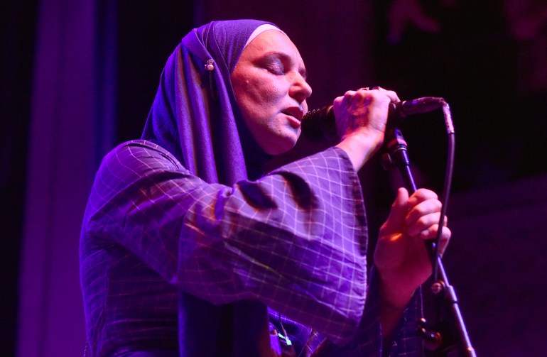 SAN FRANCISCO, CALIFORNIA - FEBRUARY 07: Sinead O'Connor performs at August Hall on February 07, 2020 in San Francisco, California. (Photo by Tim Mosenfelder/Getty Images)