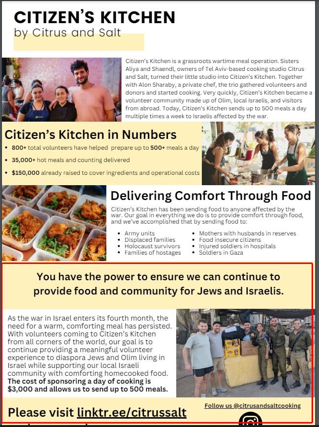 المطبخ العالمي طعام إسرائيليين