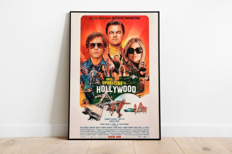 Once Upon a Time in... Hollywood poster