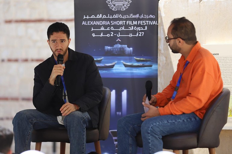 أحمد مالك: لم أعد مهتمًا بالسينما العالمية بسبب ما يحدث في غزة أحمد مالك: لم أعد مهتمًا بالسينما العالمية بسبب ما يحدث في غزة