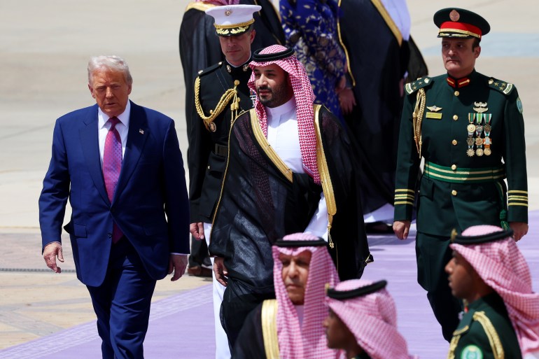 ترامب في السعودية بمستهل جولة إقليمية ترامب في السعودية بمستهل جولة إقليمية