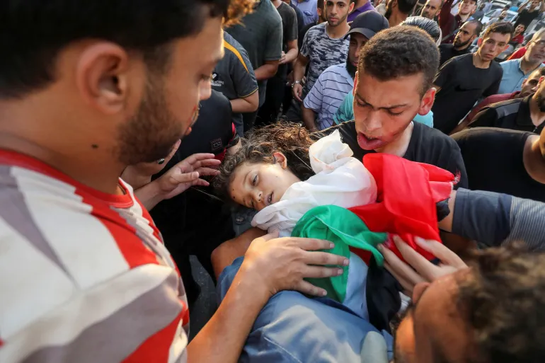 قتل أطفال بغزة