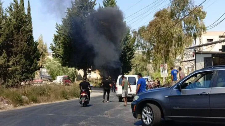 قتيلان ومصابان بقصف مسيّرتين إسرائيليتين جنوبي لبنان قصف مسيّرتين إسرائيليتين