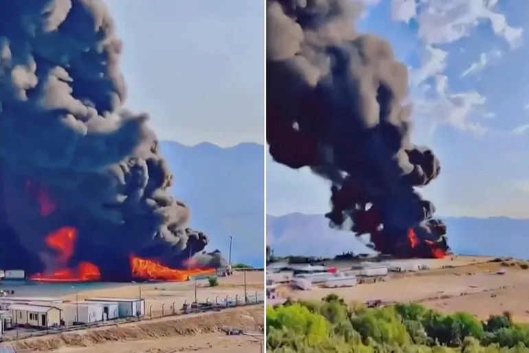 هجوم بمسيرات على حقول نفط بكردستان العراق لليوم الثالث على التوالي هجوم مسيرات حقول نفط