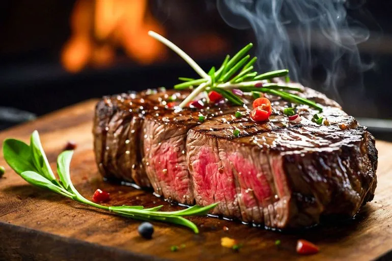 ليس دما.. ما طبيعة السائل الأحمر في قطع اللحم قليلة النضج؟