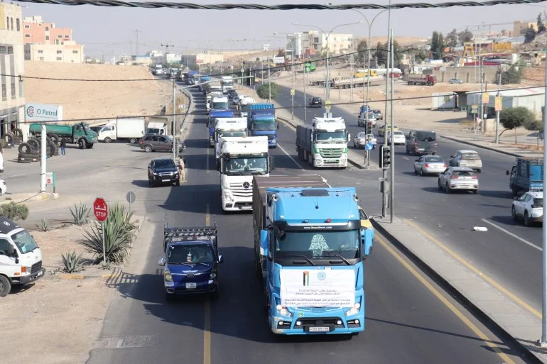 الهيئة الخيرية الأردنية الهاشمية تنفي دخول شاحناتها لغزة الهيئة الخيرية الأردنية الهاشمية تنفي دخول شاحناتها لغزة