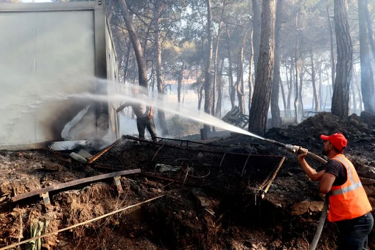 حرائق اللاذقية