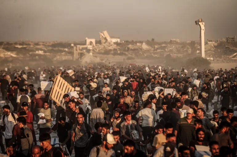 منطقة الموت غزة