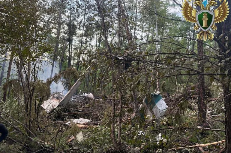 تحطم طائرة روسية