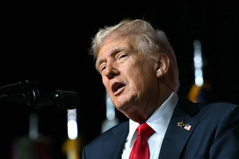 ترامب قصف غزة