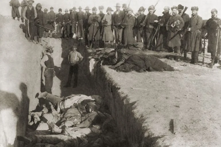 من ساند كريك إلى غزة.. أميركا وثقافة الإبادة الجماعية