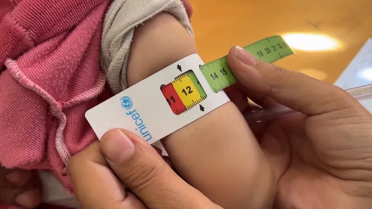 تطعيم الأطفال في غزة