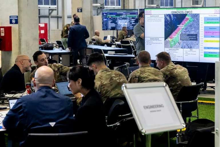 مركز تنسيق غزة