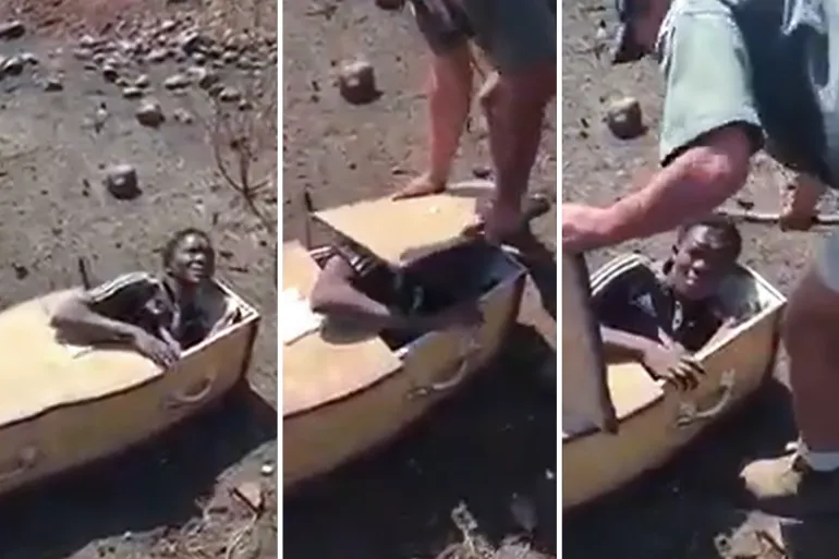 الحقيقة وراء فيديو إدخال شاب حي في تابوت الموتى بالسودان