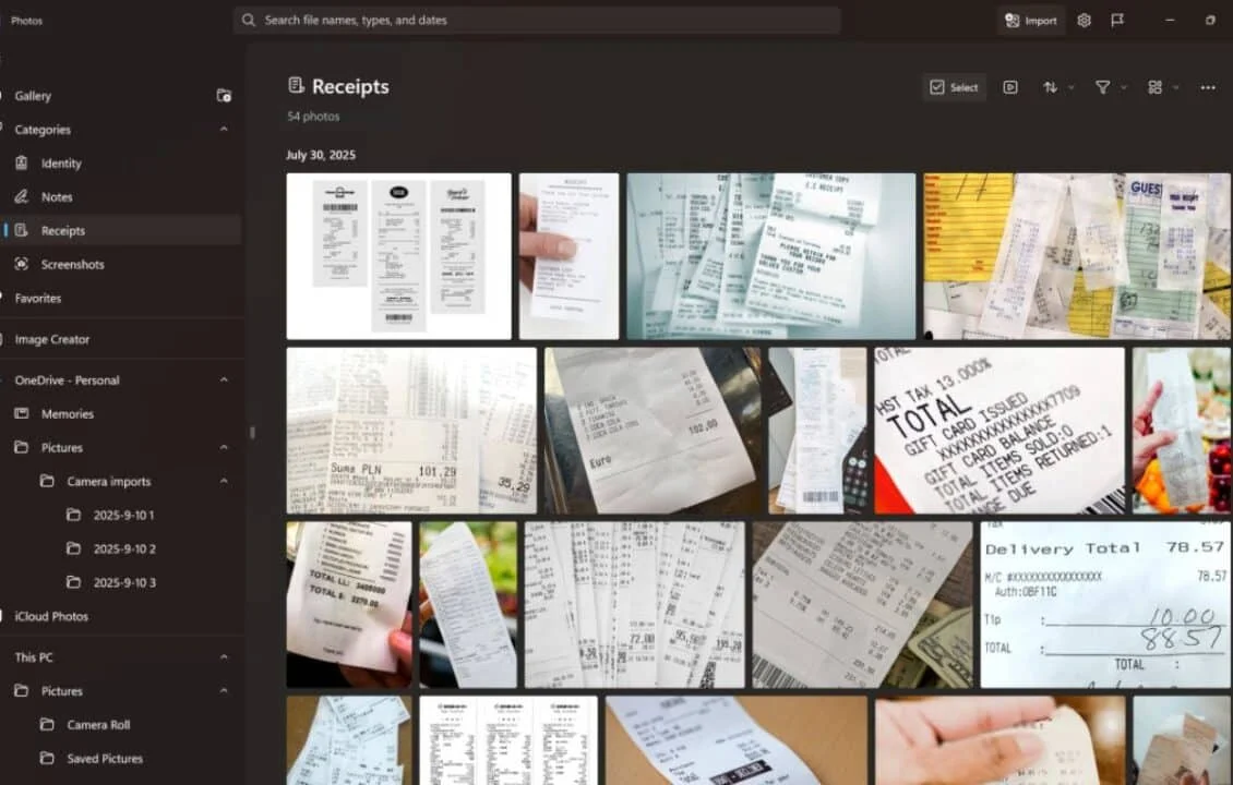 مايكروسوفت تصنّف الصور تلقائيًا بالذكاء الاصطناعي في ويندوز 11