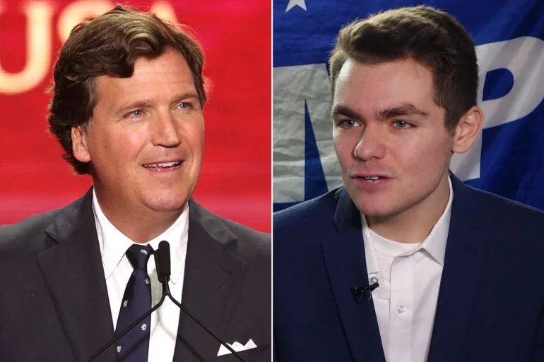 nick fuentes Tucker Carlson