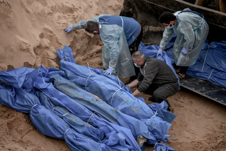 جثث 38 فلسطينيا مجهولي الهوية