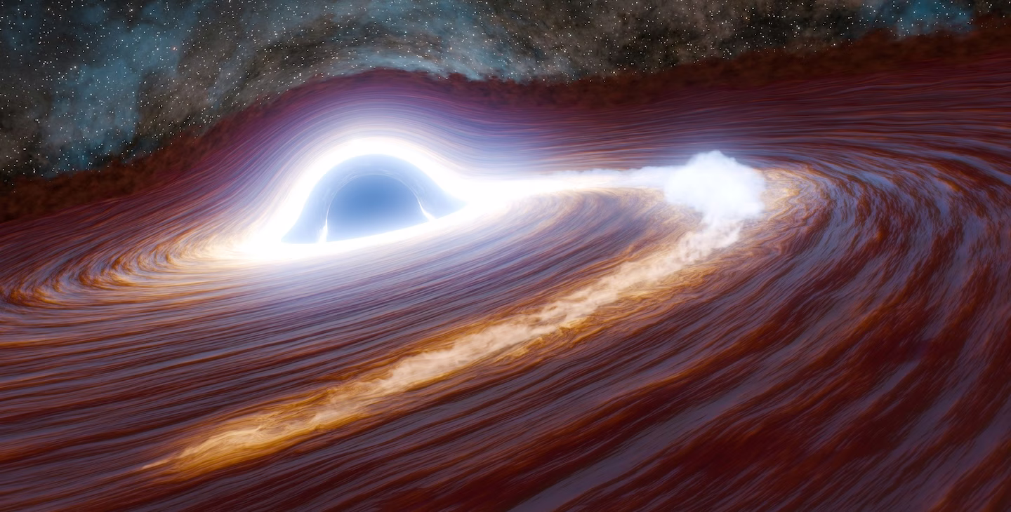 اكتشاف ثقب أسود