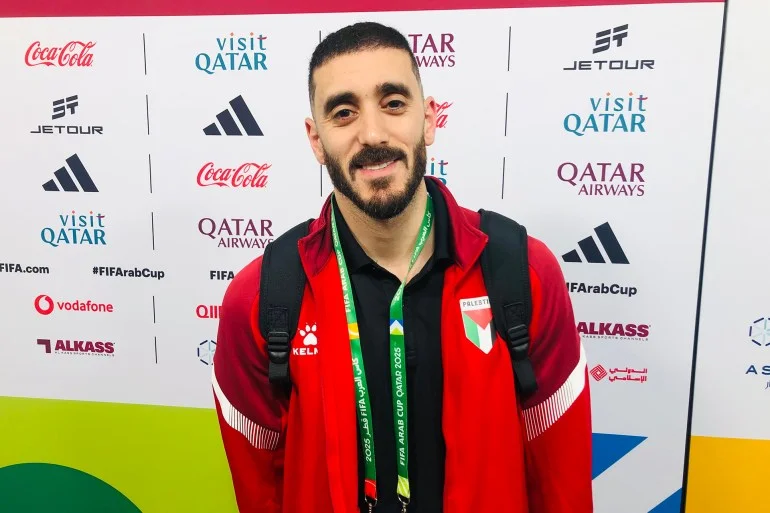 رامي حمادة لاعب منتخب فلسطين