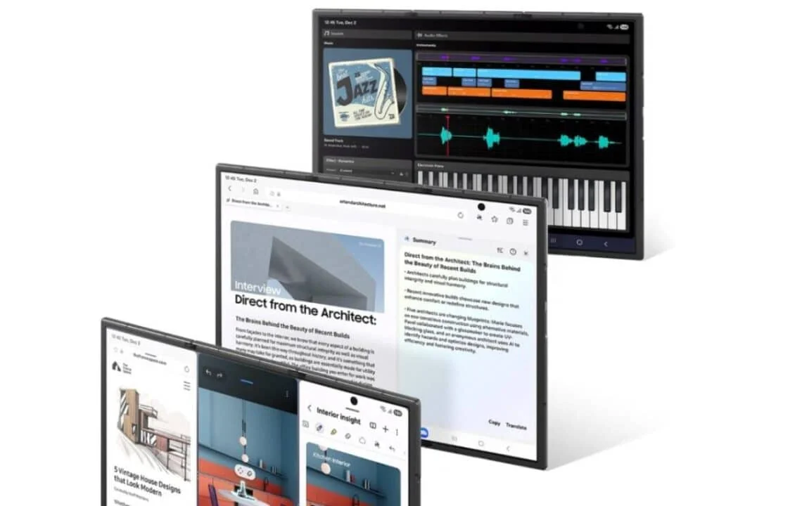 الكشف عن Galaxy Z TriFold.. أول هاتف ثلاثي الطي من سامسونج