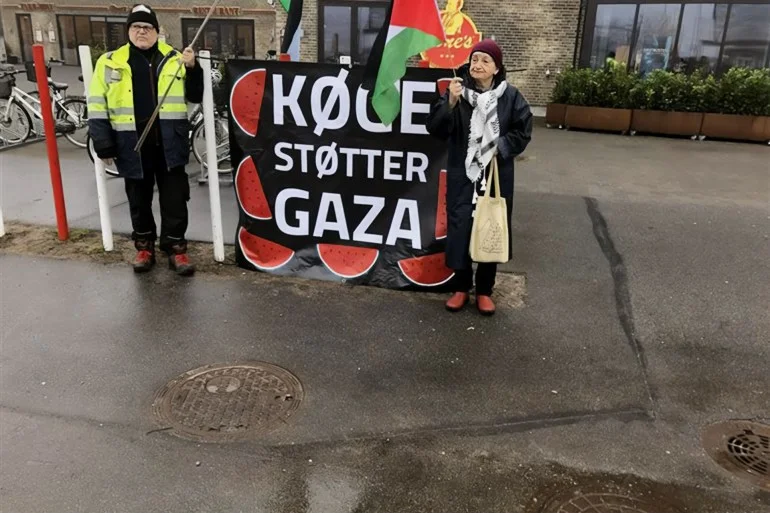عمرها 80 عاما وتطير الحمام وتتظاهر من أجل غزة.. تعرّف على قصتها أنابيث كرستنسن ناشطة دانماركية عمرها 80 عاما وتتظاهر من أجل فلسطين المصدر ة