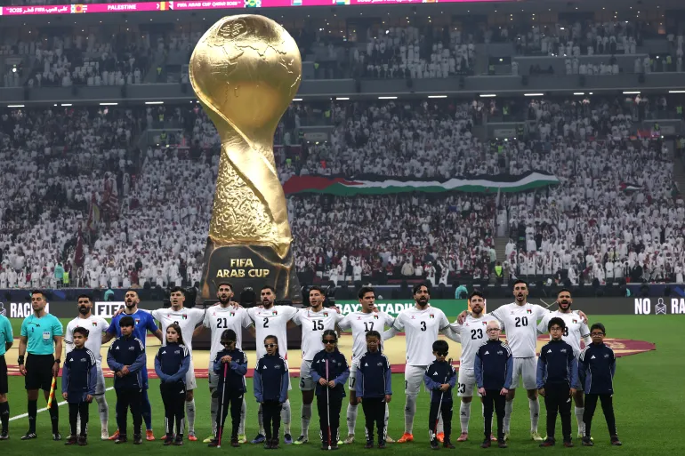 لاعبو منتخب فلسطين.. قلوب تنبض بالوطن وكلمات تفيض بمشاعر شعب