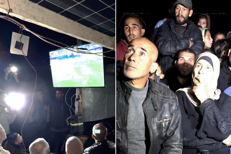 منتخب فلسطين بكأس العرب يزرع الأمل لأهالي الخيام بغزة